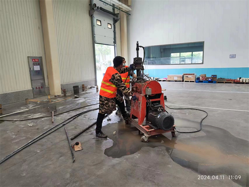 木垒厂房地面下沉塌陷注浆加固施工